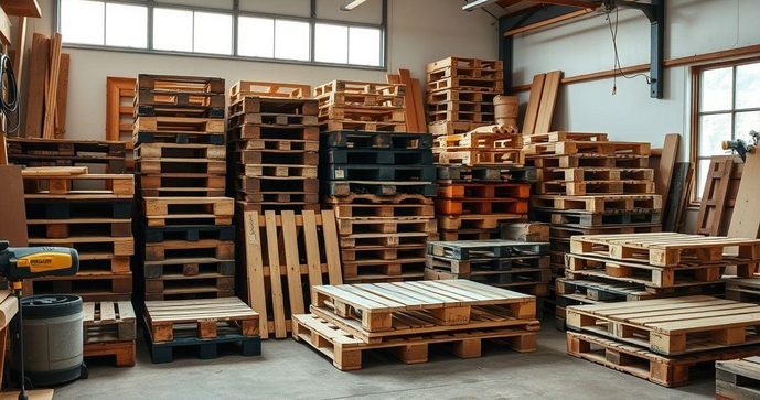 Pallet Madeira: Como Escolher e Usar para Diversos Projetos Pallet Madeira: Como Escolher e Usar para Diversos Projetos