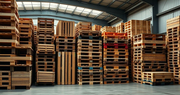 Pallets de madeira: Como escolher e utilizar de forma eficiente Pallets de madeira: Como escolher e utilizar de forma eficiente