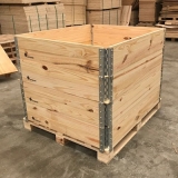 caixa de madeira para transporte de vidro Jardim Lucélia