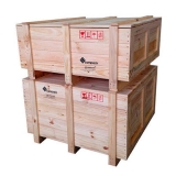 caixa madeira transporte Parque Eldorado