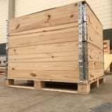 caixa de madeira quadrada